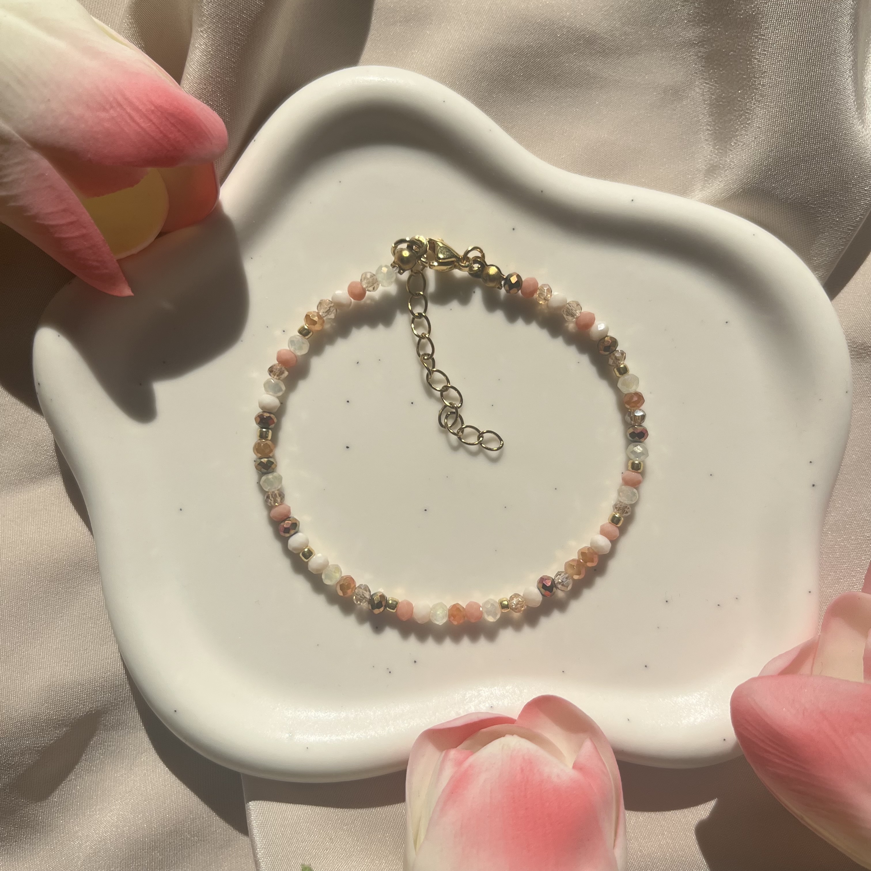 Simple Bracelet Coral